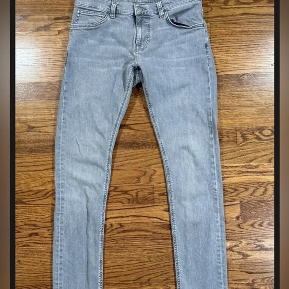 Nudie Jeans Men's Jeans - Blue, Light Blue, Gray, Black - Picture 12 of 13